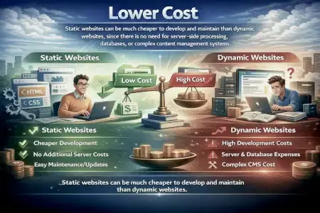 Lower cost