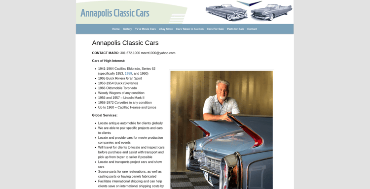 Annapolis Classic Cars