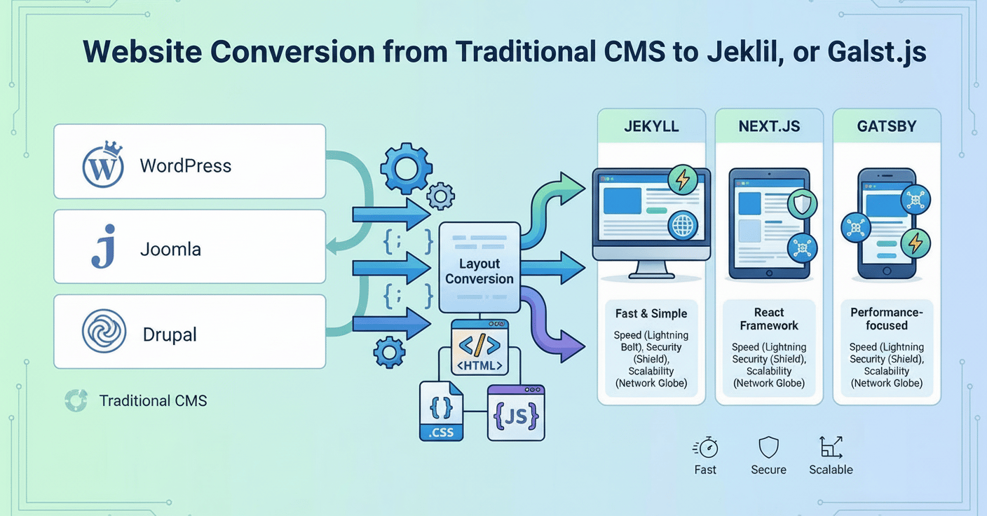 Website convertation